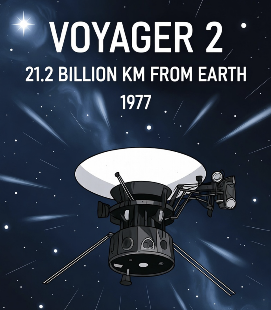 Voyager 2 ve vesmíru